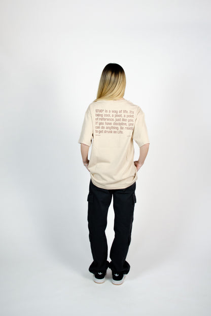 Philosophy Tee | Ivory + Tobacco