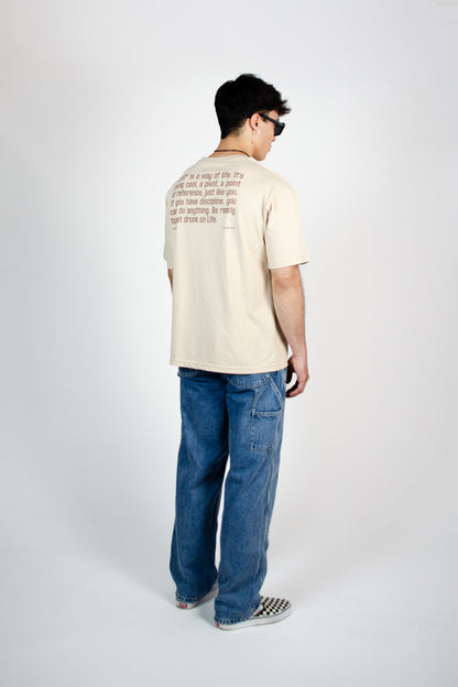 Philosophy Tee | Ivory + Tobacco