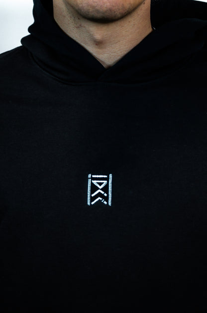 The Hoodie | Black + Sand, Bubble Series